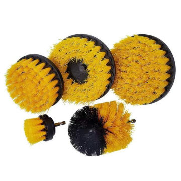 Plastic Round Cleaning Brush For Carpet Glass Car Tires Nylon Brushes Scrubber Drill